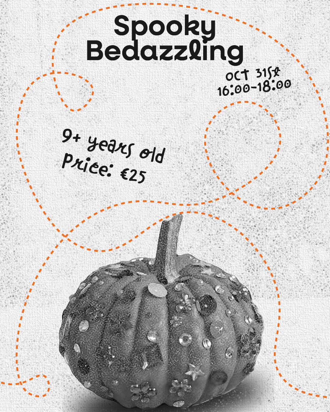 Halloween bedazzling